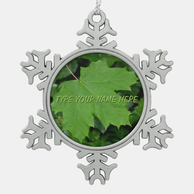 Canada Ornament Personalized Canada Souvenir (Front)