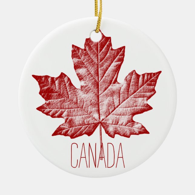 Canada Ornament Personalized Souvenir  Canada Gift (Front)