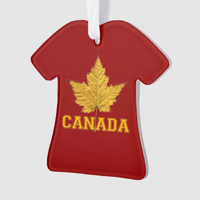 Canada Ornament Souvenir Personalized Canada Gifts (Front)