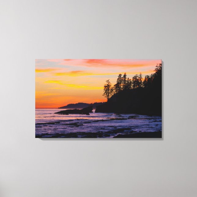 Canada, Pacific Rim National Park Reserve, West Canvas Print (Front)