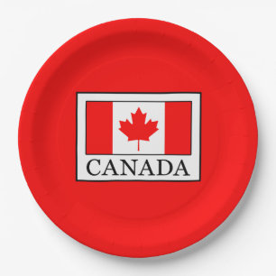 Canada Paper Plate