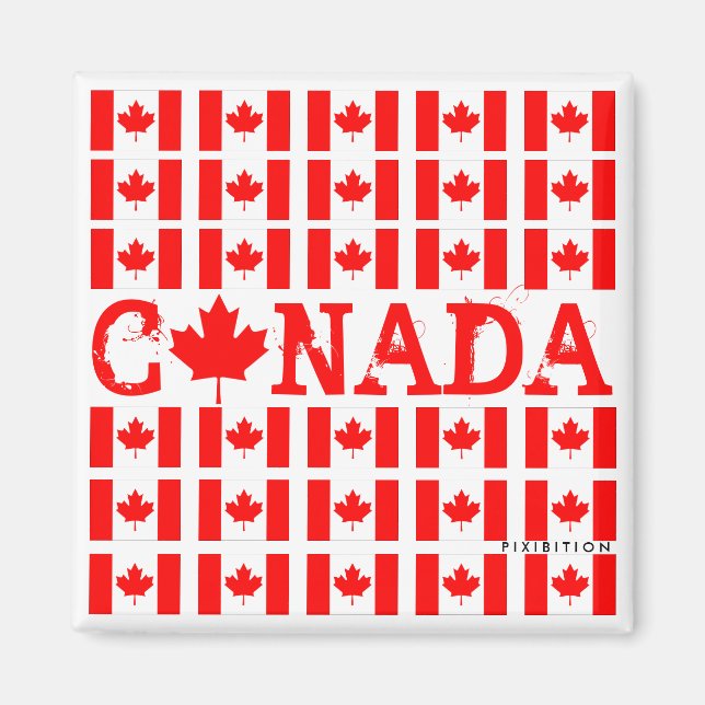 Canada Patriotic Magnet (Front)