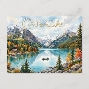 CANADA. Paysage. Carte postale de vacances