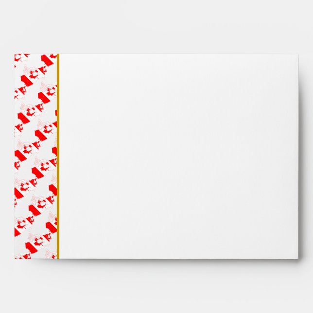 CANADA Personalized Celebrations Weddings Envelope (Front)