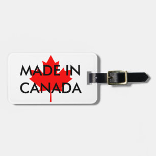 CANADA Personalized Luggage Tag