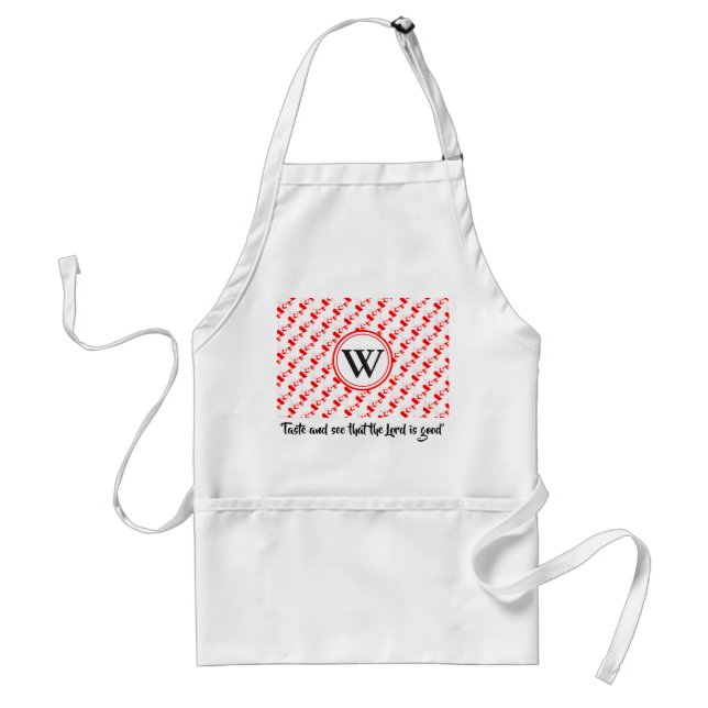 CANADA Personalized | Monogram | Taste and See Standard Apron (Front)