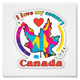 Canada photo print