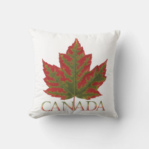 Canada Pillow Personalize Canada Maple Leaf Pillow
