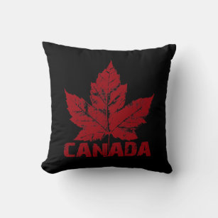 Canada Pillow Red Flag Leaf Throw Pillows & Decor