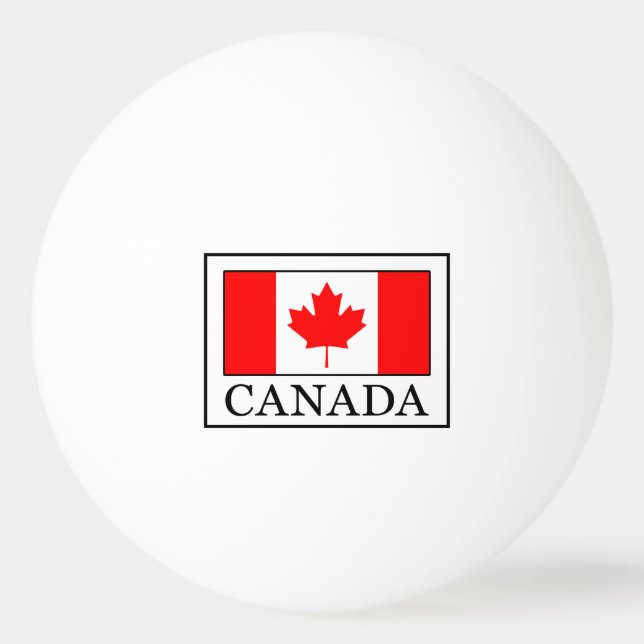 Canada Ping Pong Ball (Front)