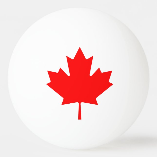 Canada Ping Pong Ball (Front)