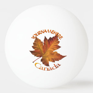 Canada Ping Pong Ball Personalized Canada Balls