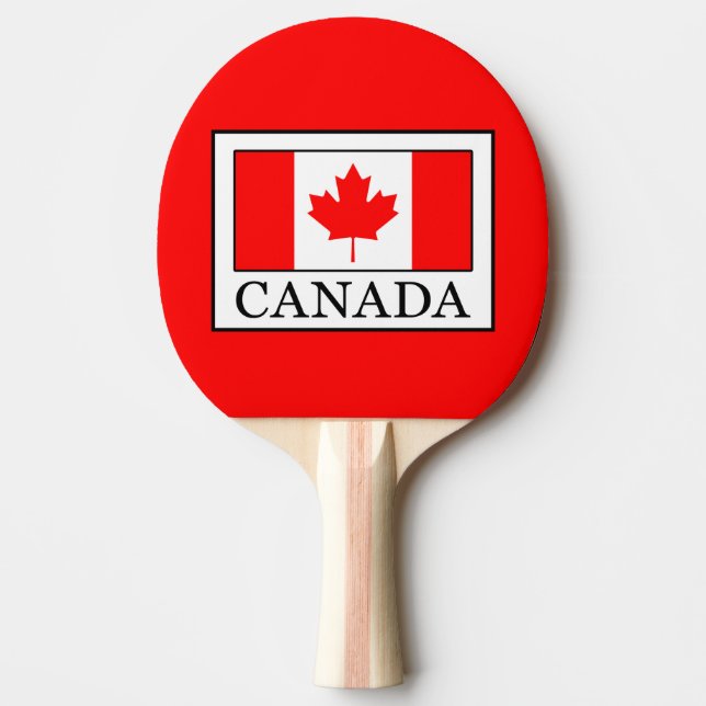 Canada Ping Pong Paddle (Front)