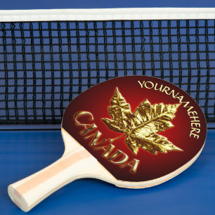 Canada Ping Pong Paddles Sporty Canada Personalize