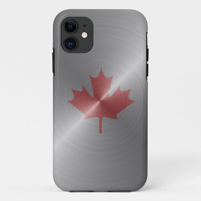 Canada Platinum Maple Leaf Case-Mate iPhone Case (Back)