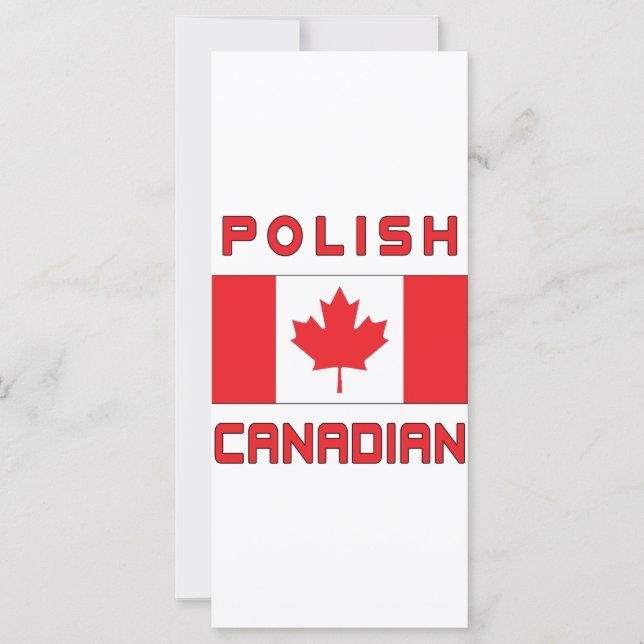 Canada Polish Canadian Flag (Front)