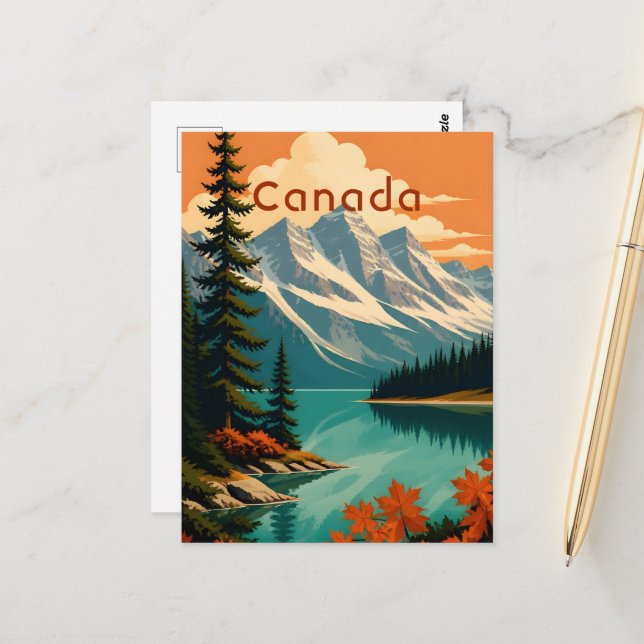 Canada Postcard (Front/Back In Situ)