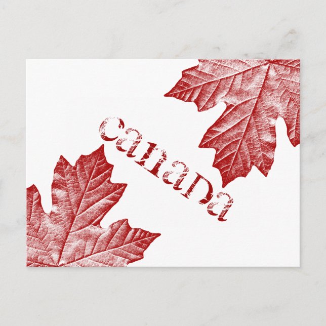 Canada Postcards Custom Canada Souvenir Postcards (Front)