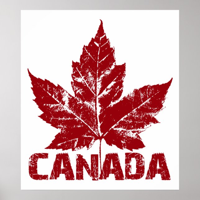 Canada Poster Canada Maple Leaf Souvenir Print (Front)