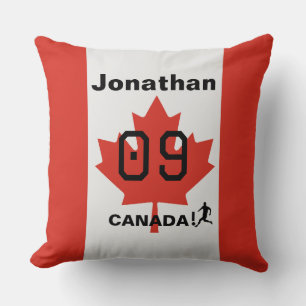 Canada Pride Home Field Decor Throw Pillow
