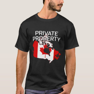 Canada Private Property  T-Shirt