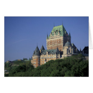 Canada, Quebec City.  Chateau Frontenac.