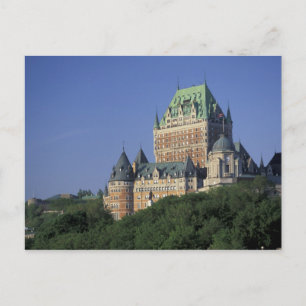 Canada, Quebec City.  Chateau Frontenac. Postcard