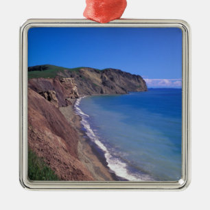 Canada, Quebec, Magdalen Islands, Cap Alright 2 Metal Ornament