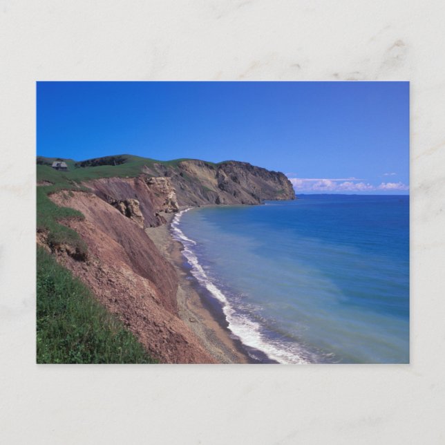 Canada, Quebec, Magdalen Islands, Cap Alright 2 Postcard (Front)