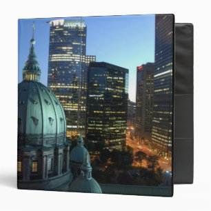 Canada, Quebec, Montreal. Downtown Montreal, Binder