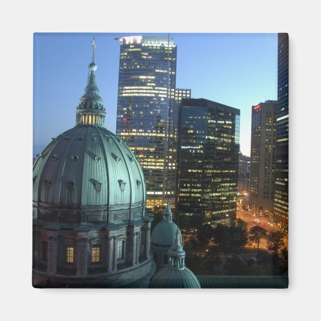 Canada, Quebec, Montreal. Downtown Montreal, Magnet (Front)