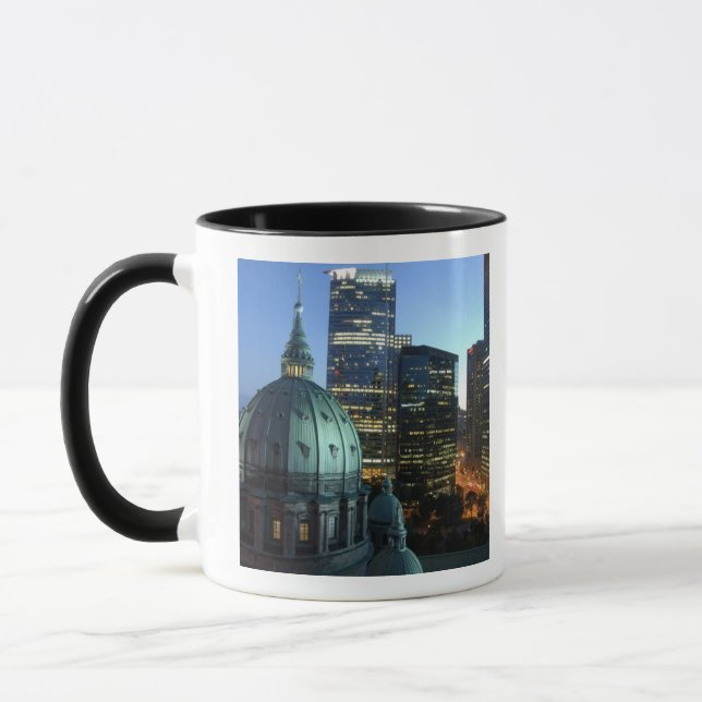 Canada, Quebec, Montreal. Downtown Montreal, Mug (Left)