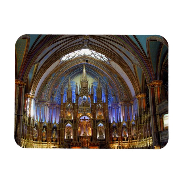 Canada,  Quebec,  Montreal. Interior of Notre 2 Magnet (Horizontal)