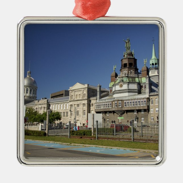 Canada,  Quebec,  Montreal. Old Montreal Metal Ornament (Front)