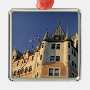 Canada,  Quebec,  Quebec City. Fairmont Chateau Metal Ornament