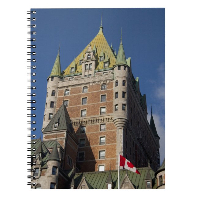 Canada, Quebec, Quebec City. Fairmont Chateau Notebook (Front)