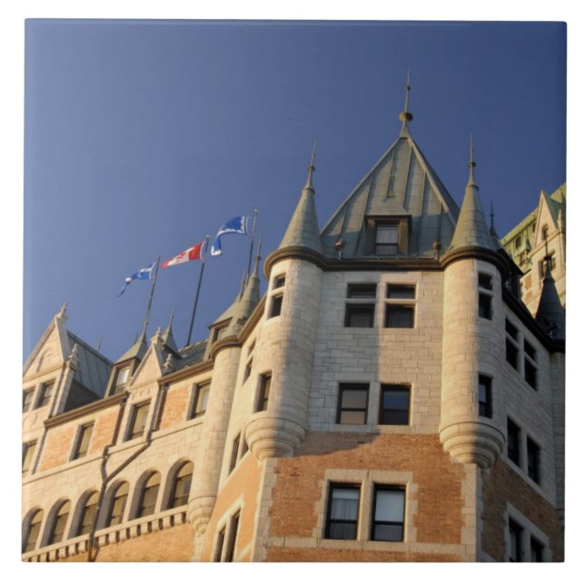 Canada,  Quebec,  Quebec City. Fairmont Chateau Tile (Front)