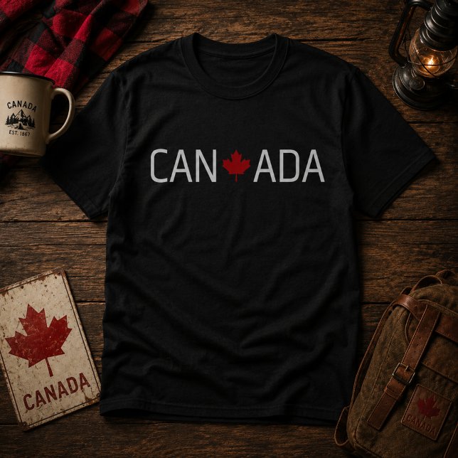 Canada Red Maple Leaf  T-Shirt (Creator Uploaded)
