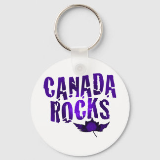 Canada Rocks Keychain