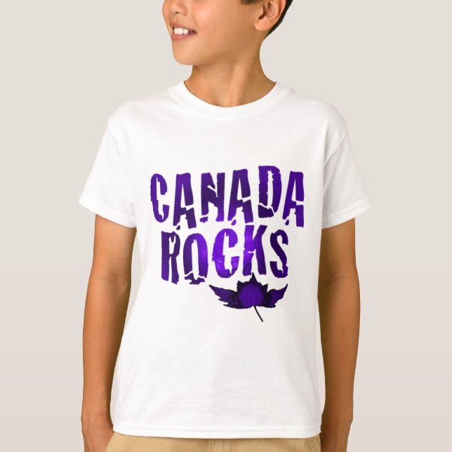 Canada Rocks T-Shirt (Front)