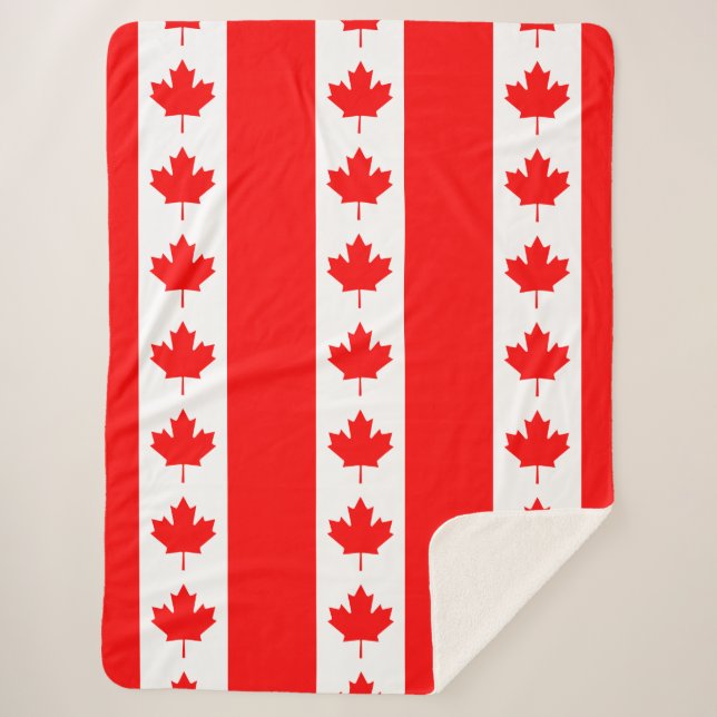 Canada Sherpa Blanket (Front)