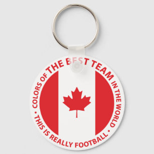 CANADA SHIELD KEYCHAIN