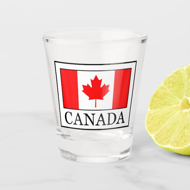 Canada Shot Glass (Front)