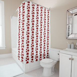 Canada Shower Curtains Canada Maple Leaf Decor