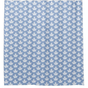 Canada Shower Curtains Custom Blue Canada Decor