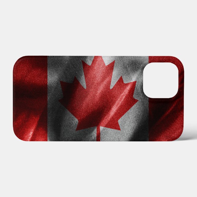Canada silk flag Case-Mate iPhone case (Back (Horizontal))