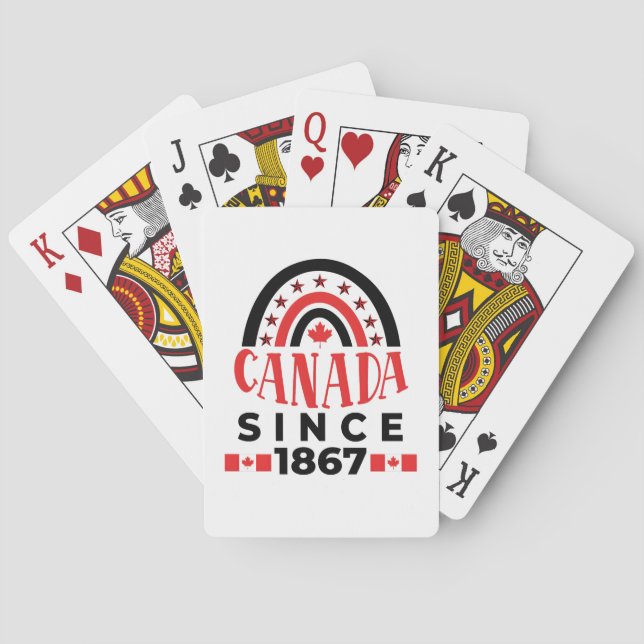 Canada Since 1867 Playing Cards (Back)