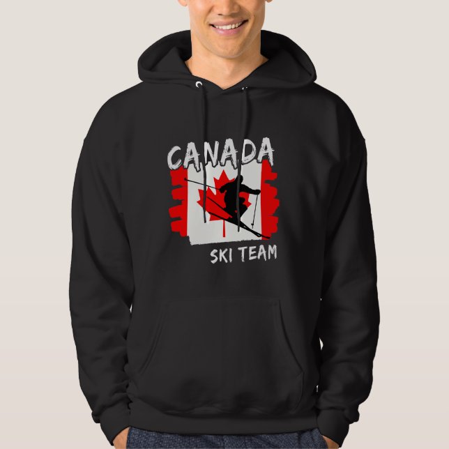 Canada Ski   Hoodie (Front)