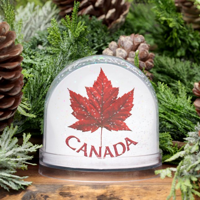 Canada Snow Globe Custom Canada Snowglobe (Winter)