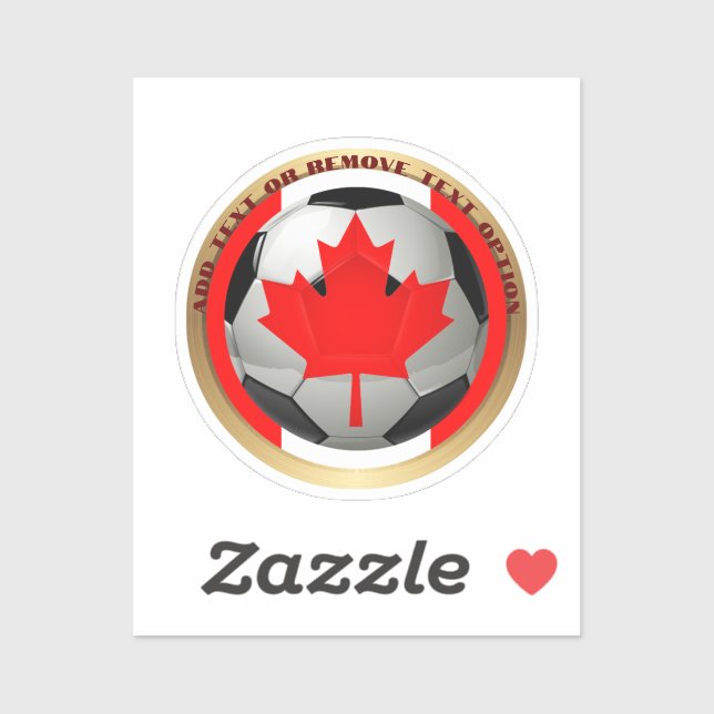 Canada Soccer Ball Sports (Sheet)